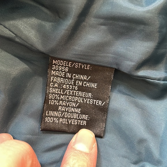 Green jacket with wide collar - Picture 4 of 6